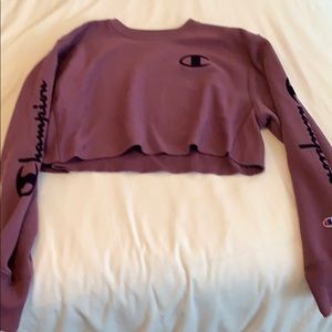 Dark Violet champion crewneck